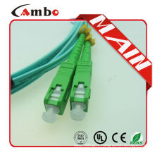 FC/SC/PC/APC/LC/MU Fiber OM3 fiber patch cable